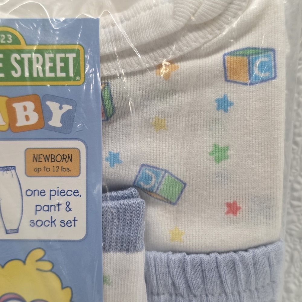 Sesame Street Baby Newborn Outfit Vintage 2000 Kmart - Picture 3 of 10